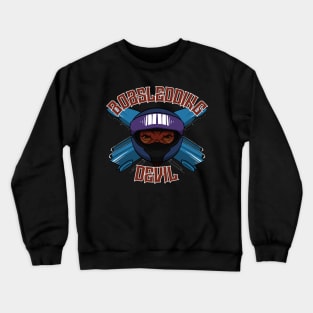 Bobsledding Devil Crewneck Sweatshirt